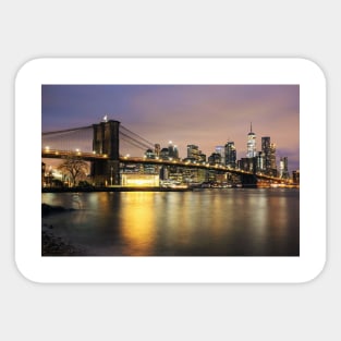 New York Dawn Sticker